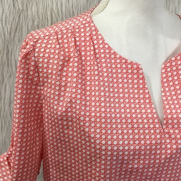 Milano red Pleated blouse size XL - Picture 1 of 5